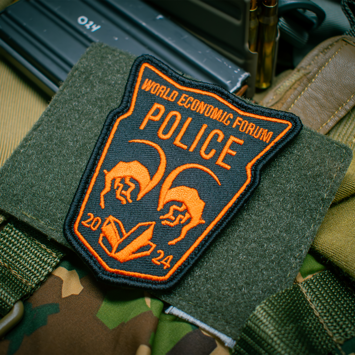 World Economic Forum Police Patch - WEF