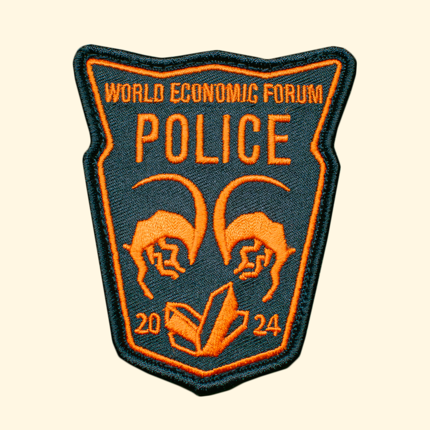 World Economic Forum Police Patch - WEF