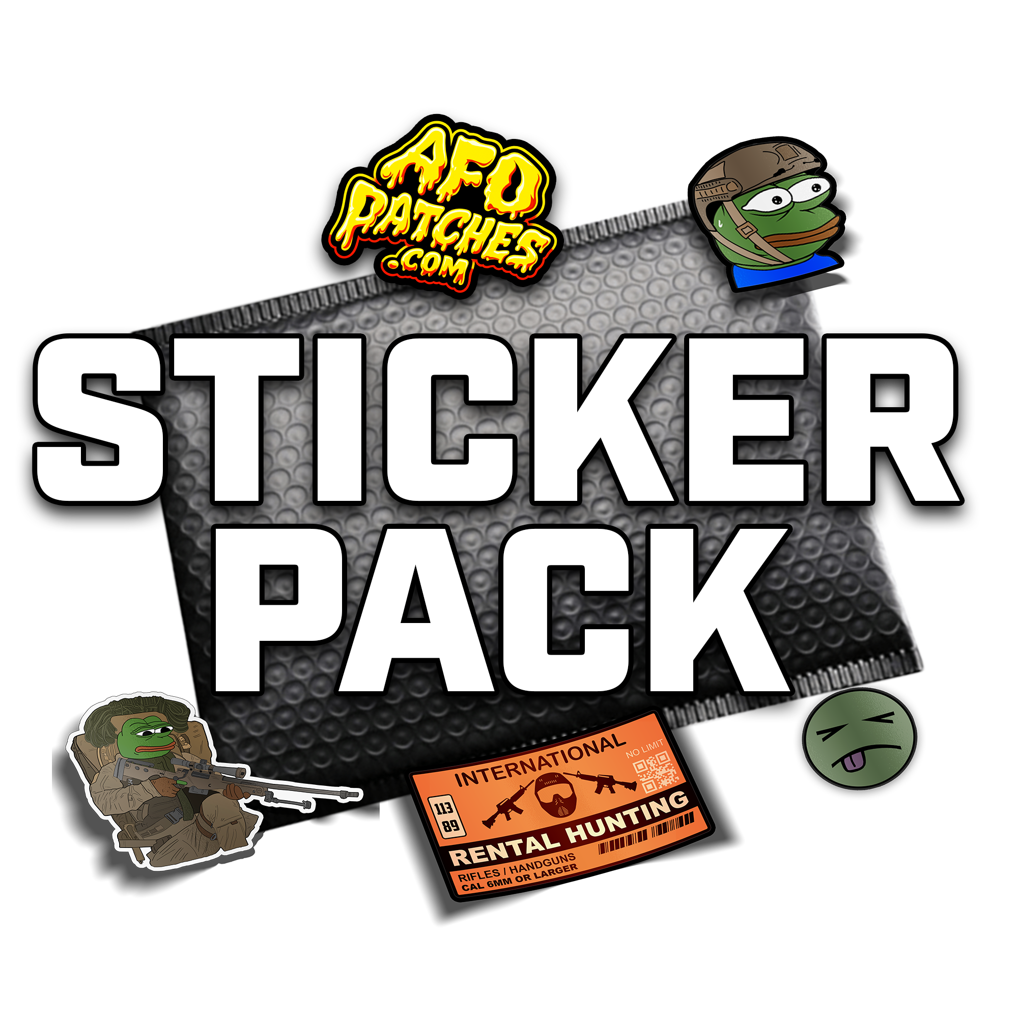 Sticker Pack – AFO Patch Drops