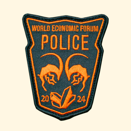 World Economic Forum Police Patch - WEF