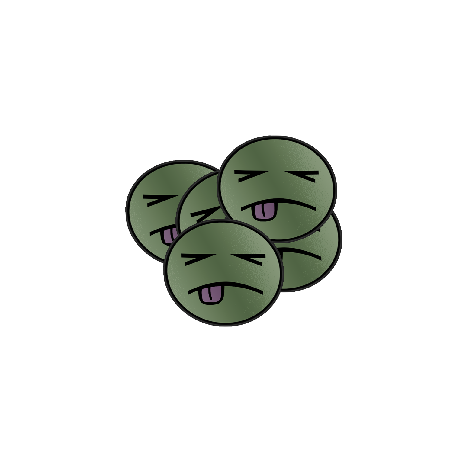 Mr. Yuk Scope Sticker - 5 Pack – AFO Patch Drops