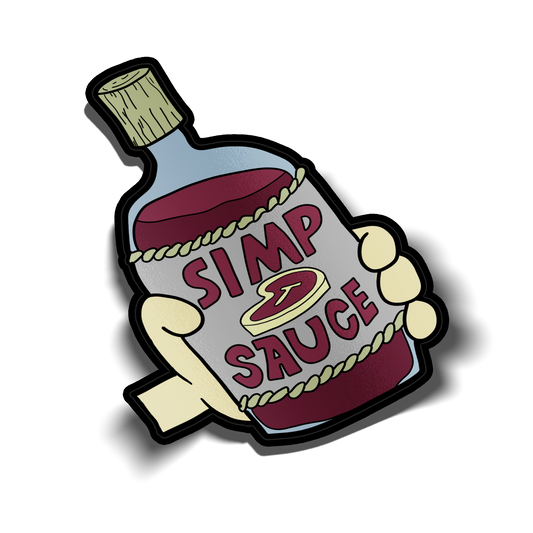 Simp Sauce Sticker