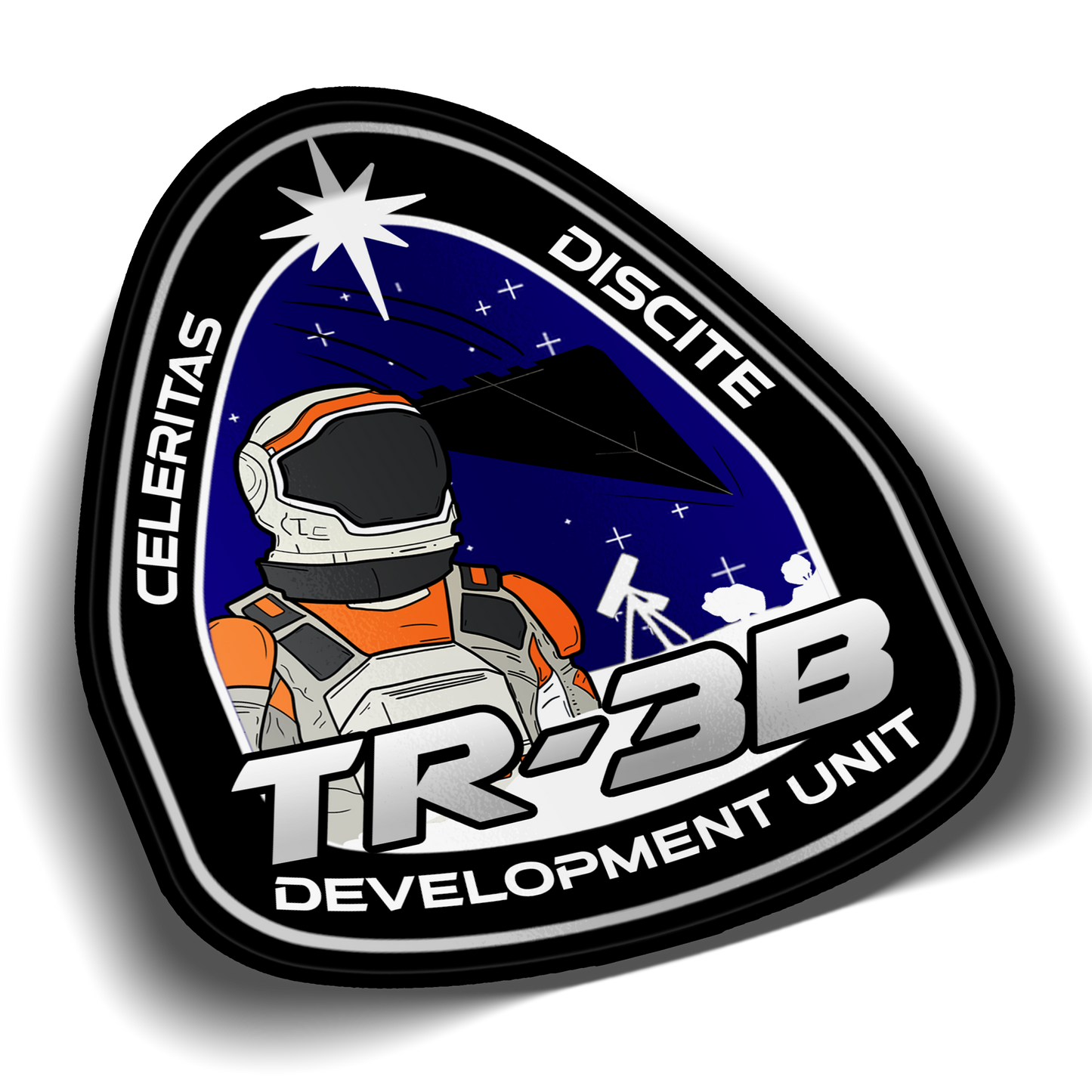 TR-3B Dev Team Sticker